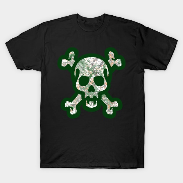 Camoskull T-Shirt by Tameink